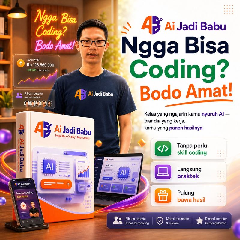 Abdul Fardi — pemateri AI Jadi Babu