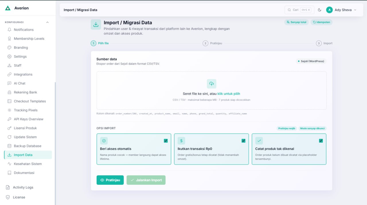 Import Data - Klik untuk memperbesar